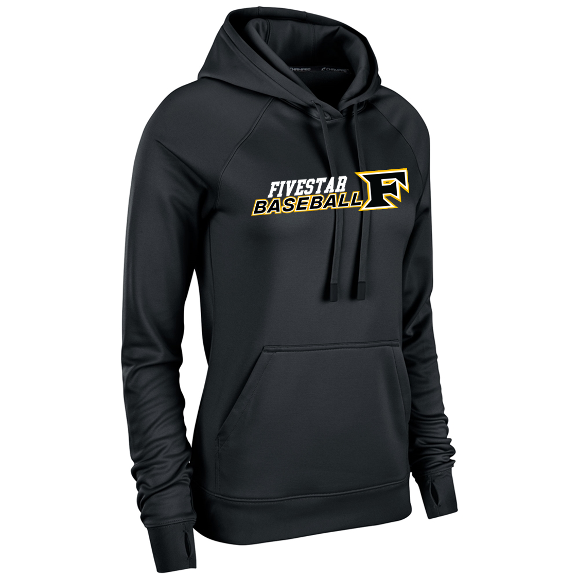 "Five Star Baseball" LINEUP FLEECE HOODIE (WOMENS)