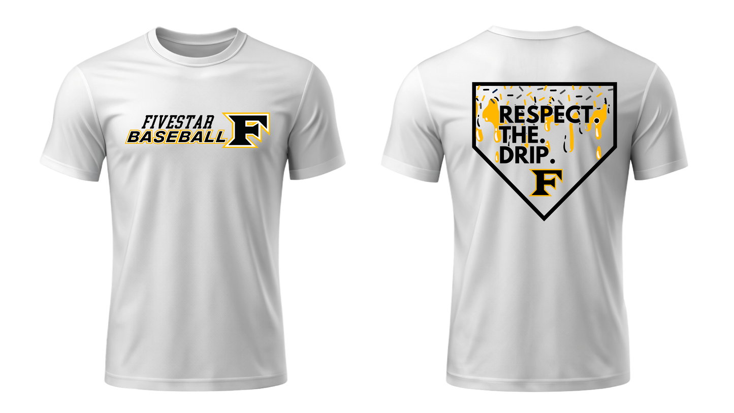 "RESPECT THE DRIP" Adult and Youth Dri-Fit