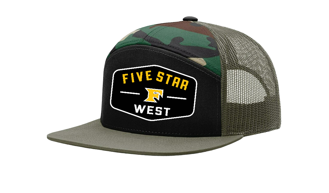 5 Star West 7 panel camo