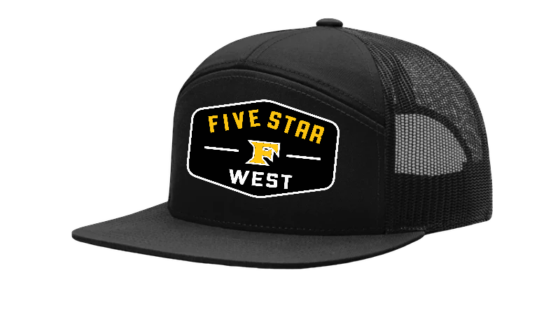 5 Star West 7 panel Black