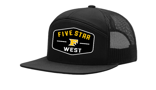 5 Star West 7 panel Black