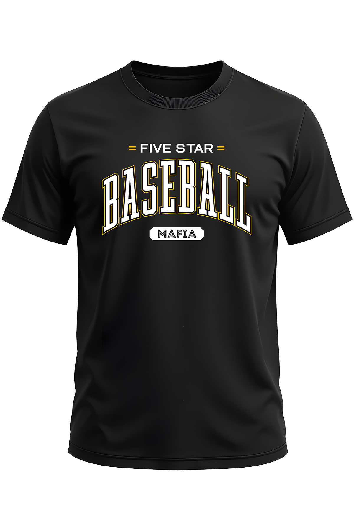 "FIVE STAR BASEBALL" Adult and Youth Dri-Fit