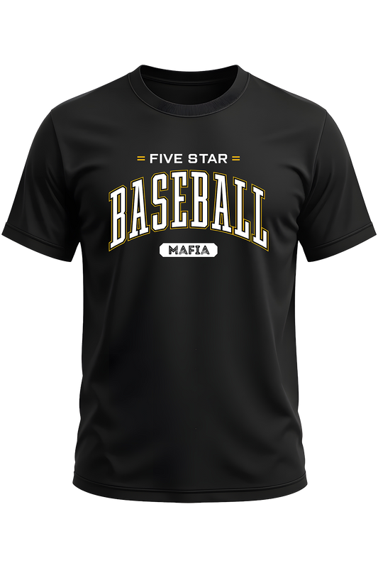 "FIVE STAR BASEBALL" Adult and Youth Dri-Fit