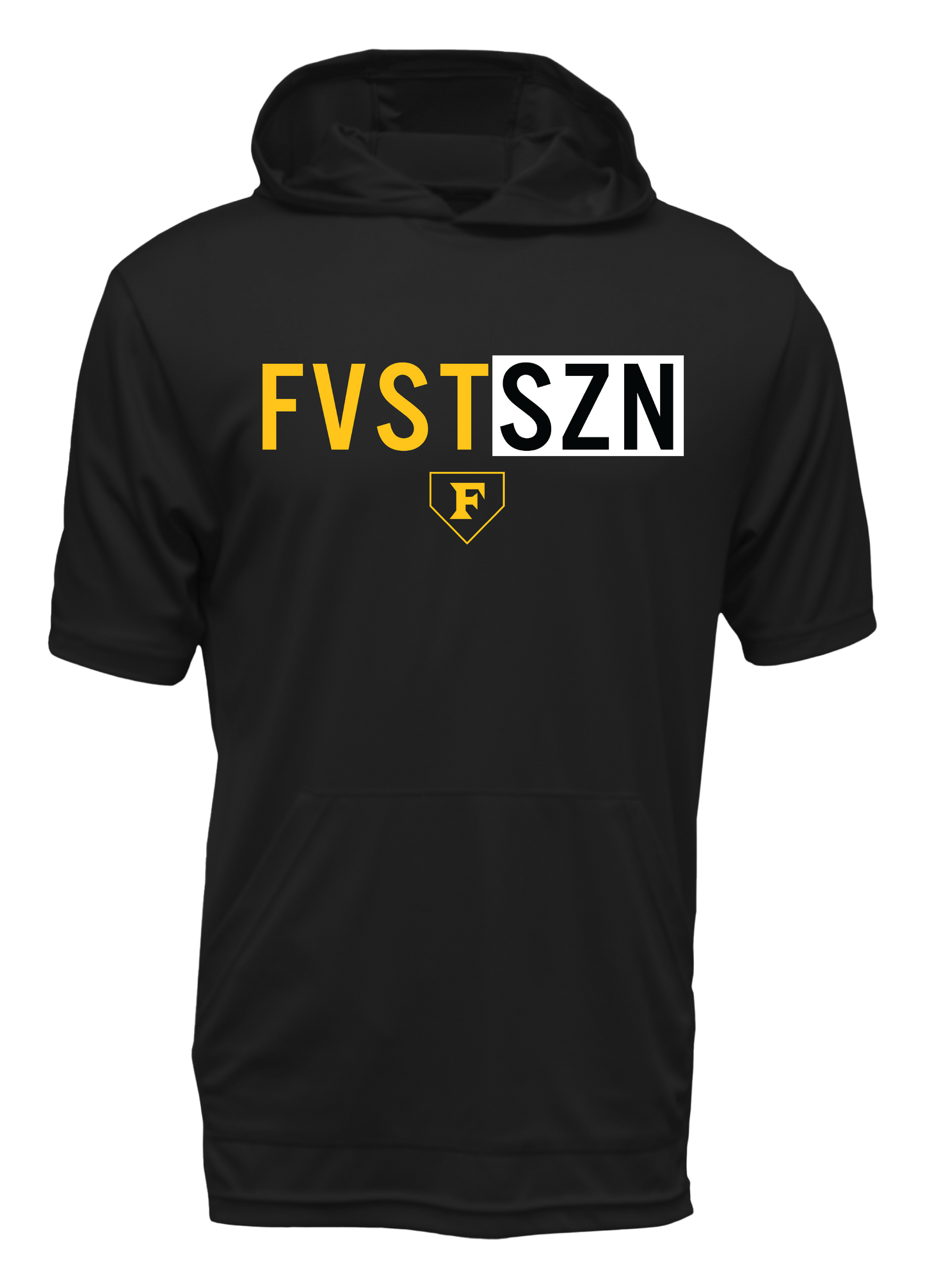 "FVST SZN" Adult and Youth Short Sleeve Hoodie w/ front pocket