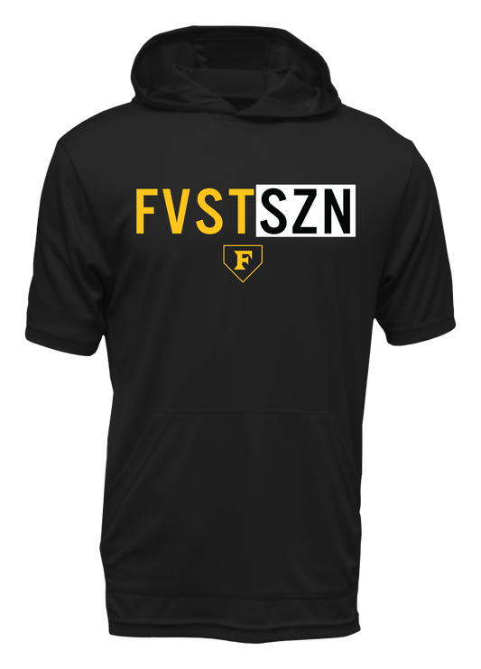 "FVST SZN" Adult and Youth Short Sleeve Hoodie w/ front pocket
