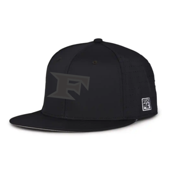 Hat- Black on Black w/3D Logo